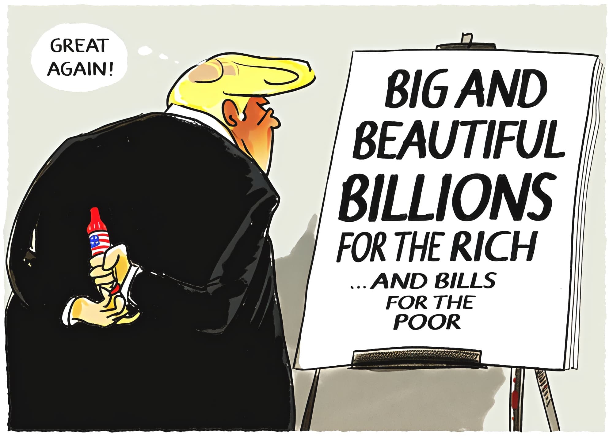 Big Beautiful Bill đạo luật cướp bóc hợp pháp còn tàn bạo hơn khủng hoảng tài chính 2008